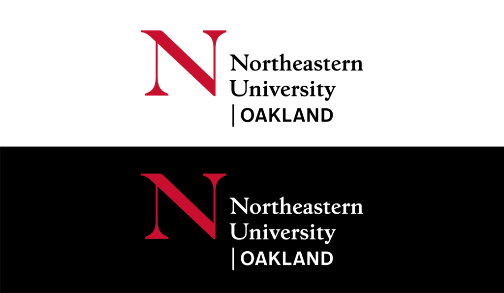 red primary campus logo stacked example