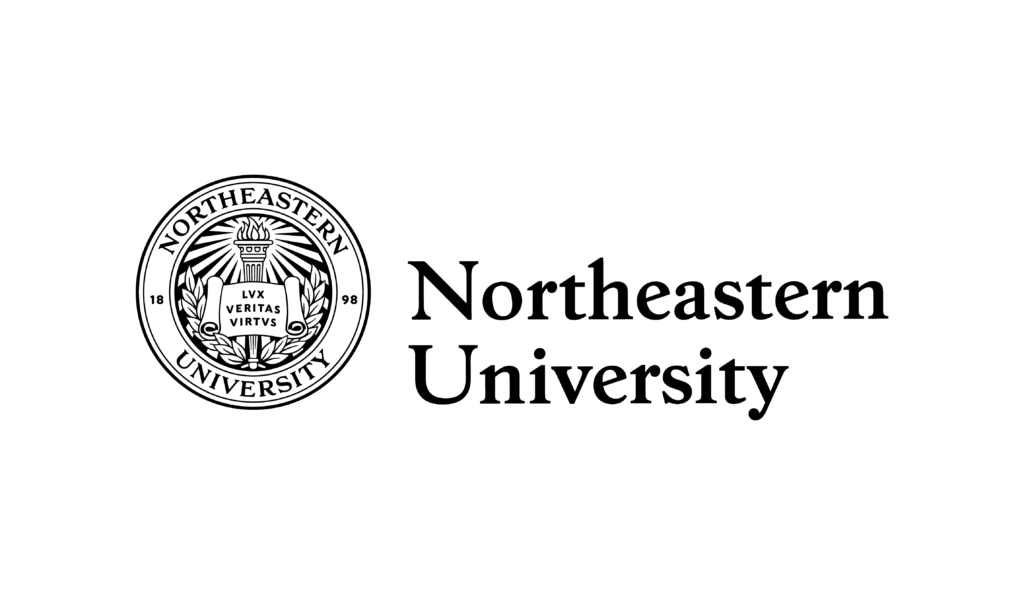 Northeastern black formal seal example