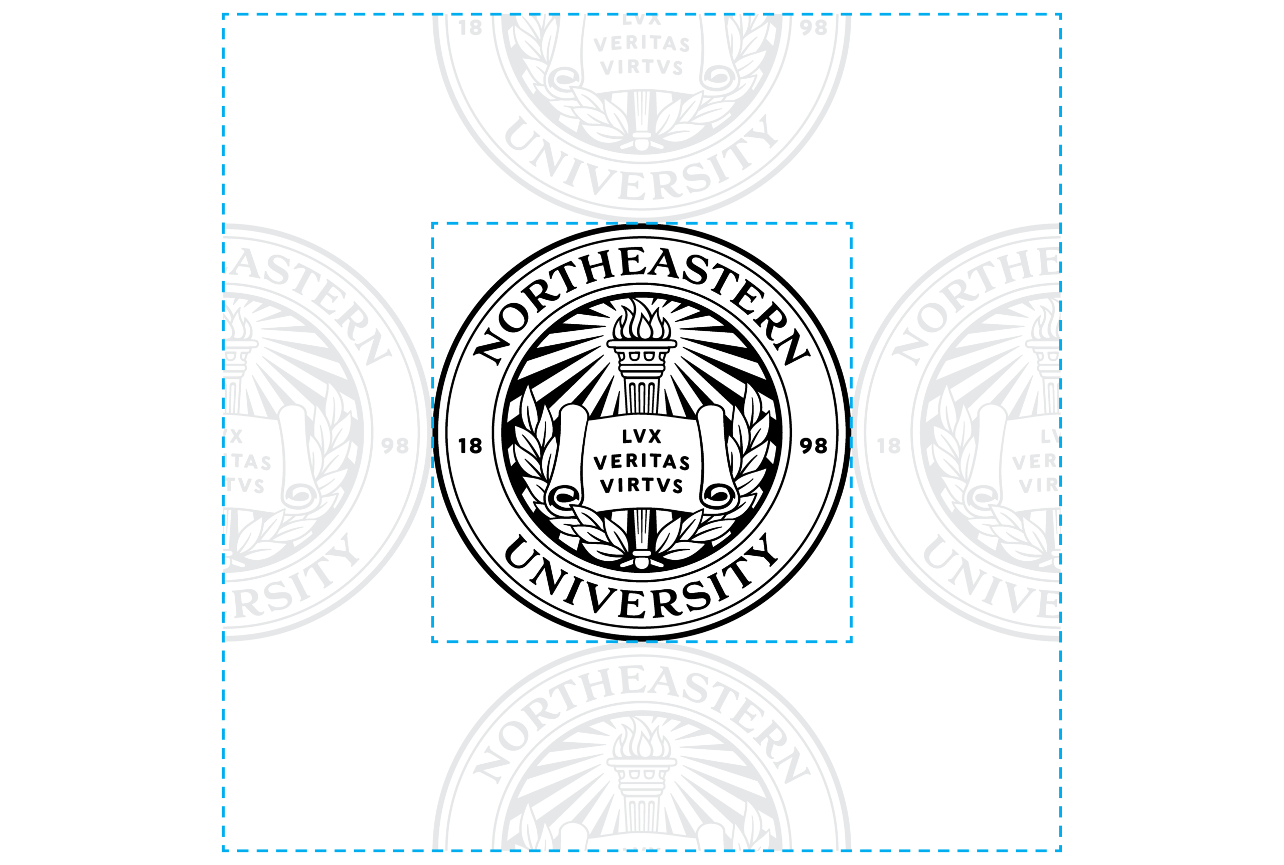 Northeastern black seal spacing example